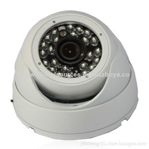700TVL IR CCTV CCD Dome Camera with Aduio output,OSD/UTC cable